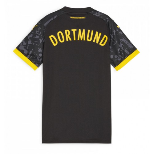 Maillot de foot Borussia Dortmund Extérieur Femmes 2023-24 Manches Courte